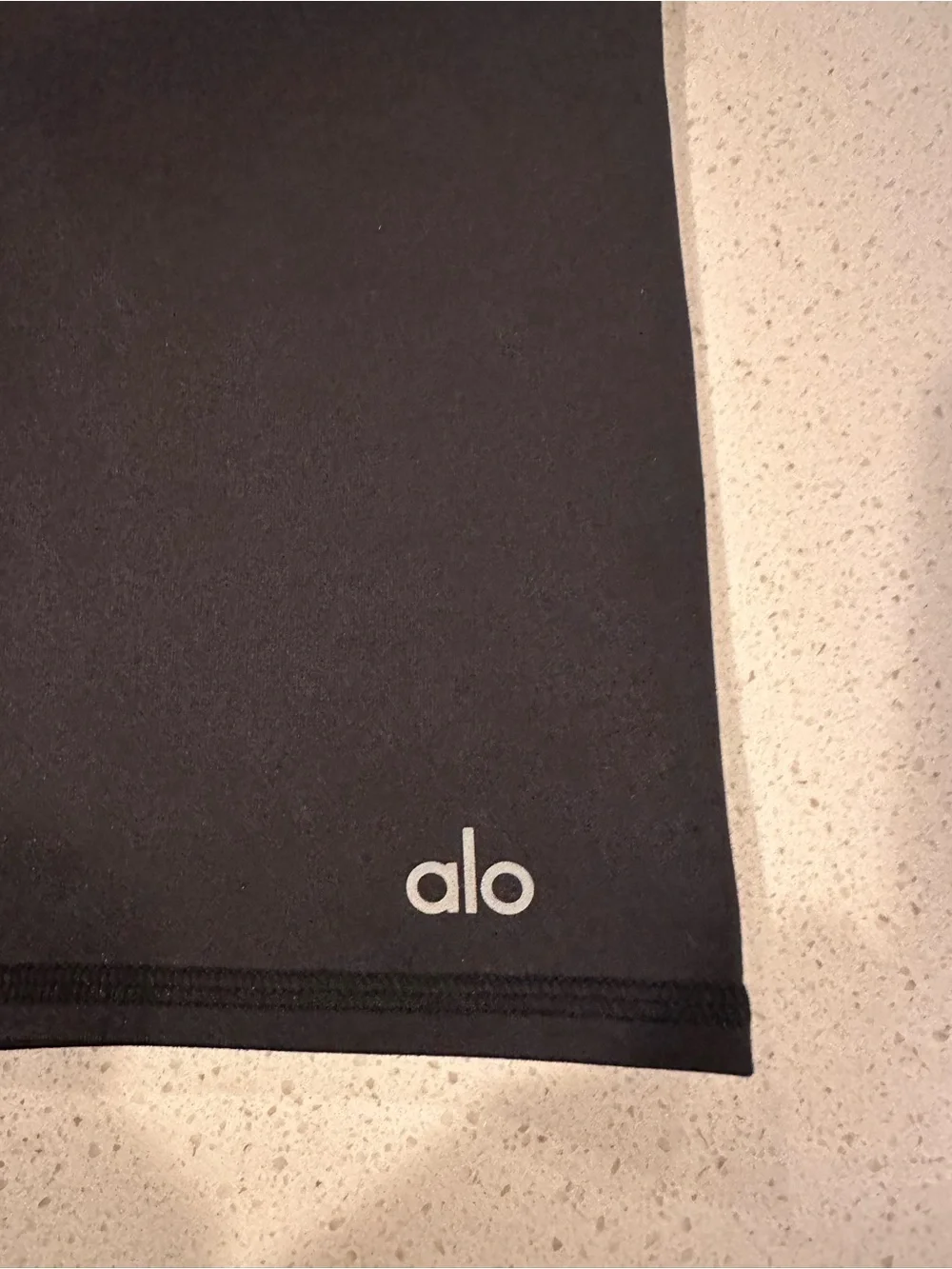 ALO Yoga Black High-Rise Bike Shorts